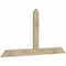 Ekena Millwork Portland Rough Sawn Timber Gable Bracket, Douglas Fir, 84"W x 42"H x 2"D x 6"F, 12/12 Pitch GBW084X42X0206POR00RDF - alternate 3